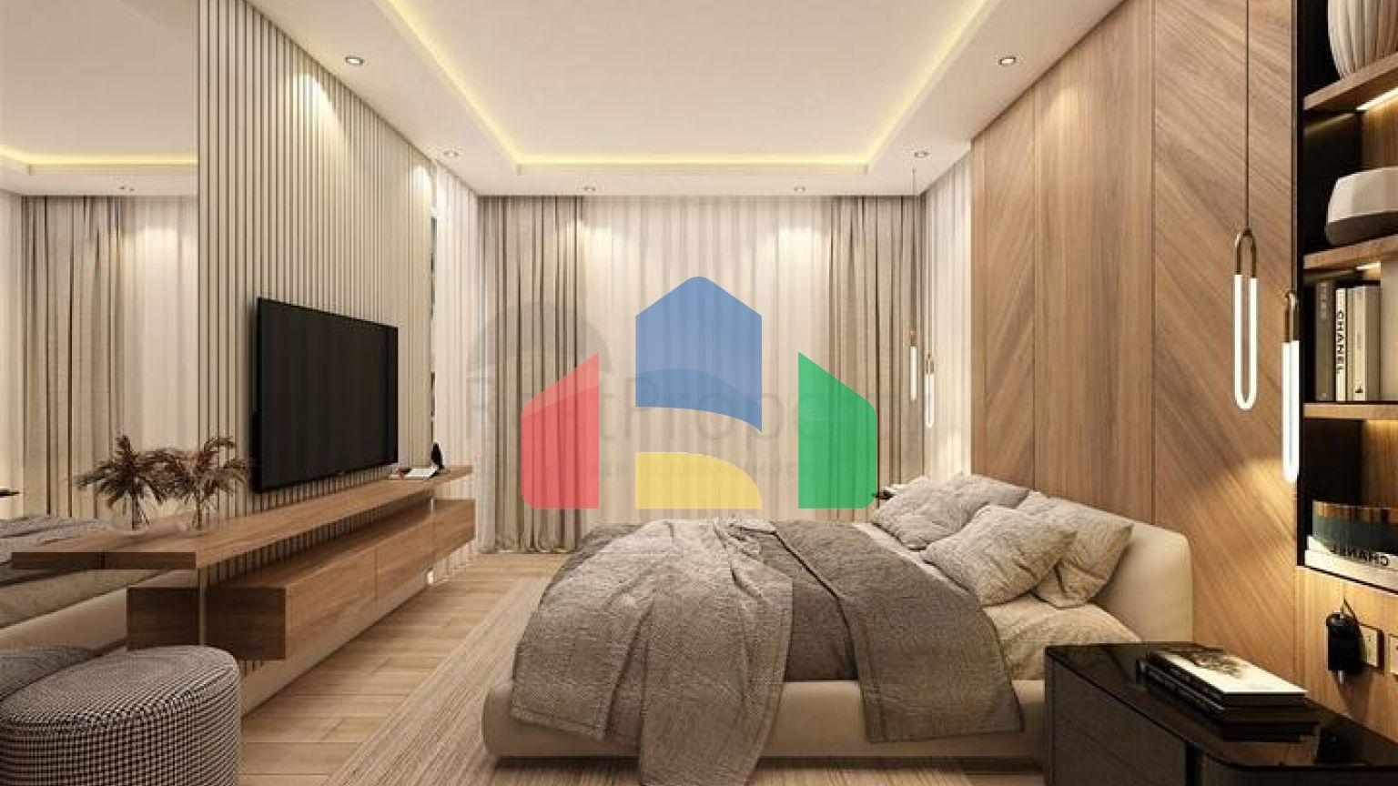 Вилла планировки 4+1 в микрорайоне Эрменек - Анталия