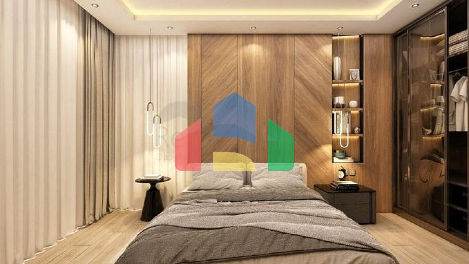 Вилла планировки 4+1 в микрорайоне Эрменек - Анталия