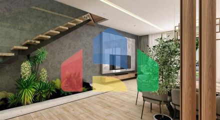 Вилла планировки 4+1 в микрорайоне Эрменек - Анталия