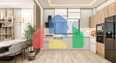 Вилла планировки 4+1 в микрорайоне Эрменек - Анталия