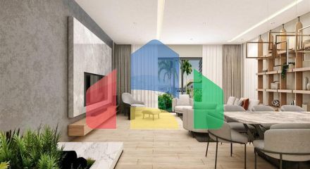 Вилла планировки 4+1 в микрорайоне Эрменек - Анталия