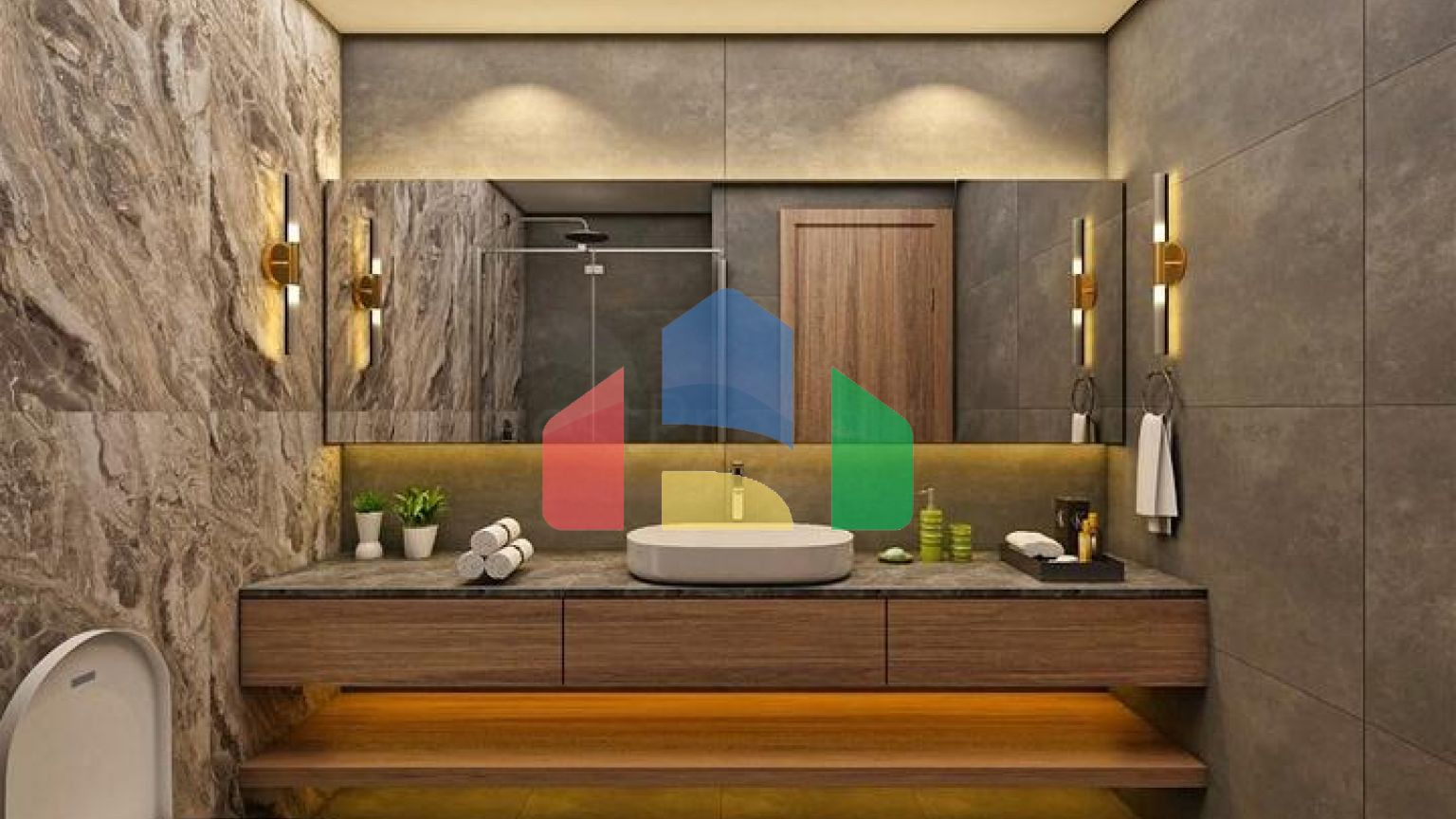 Вилла планировки 4+1 в микрорайоне Эрменек - Анталия