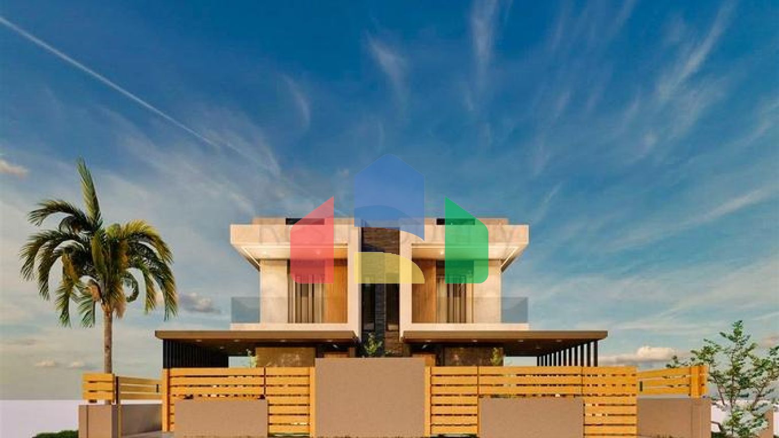 Вилла планировки 4+1 в микрорайоне Эрменек - Анталия