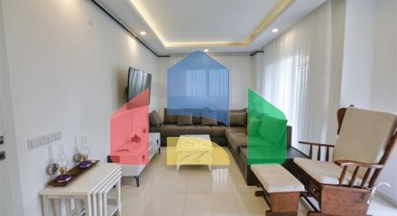 Квартира планування 2 + 1 в мікрорайоні Ерменек - Анталія