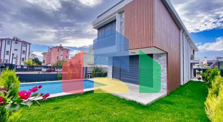 Вилла планировки 5+1 в микрорайоне Эрменек - Анталия