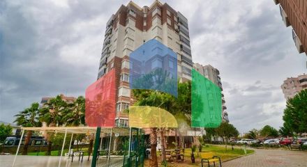 Квартира планировки 3+1 в микрорайоне Гюзельоба - Анталия