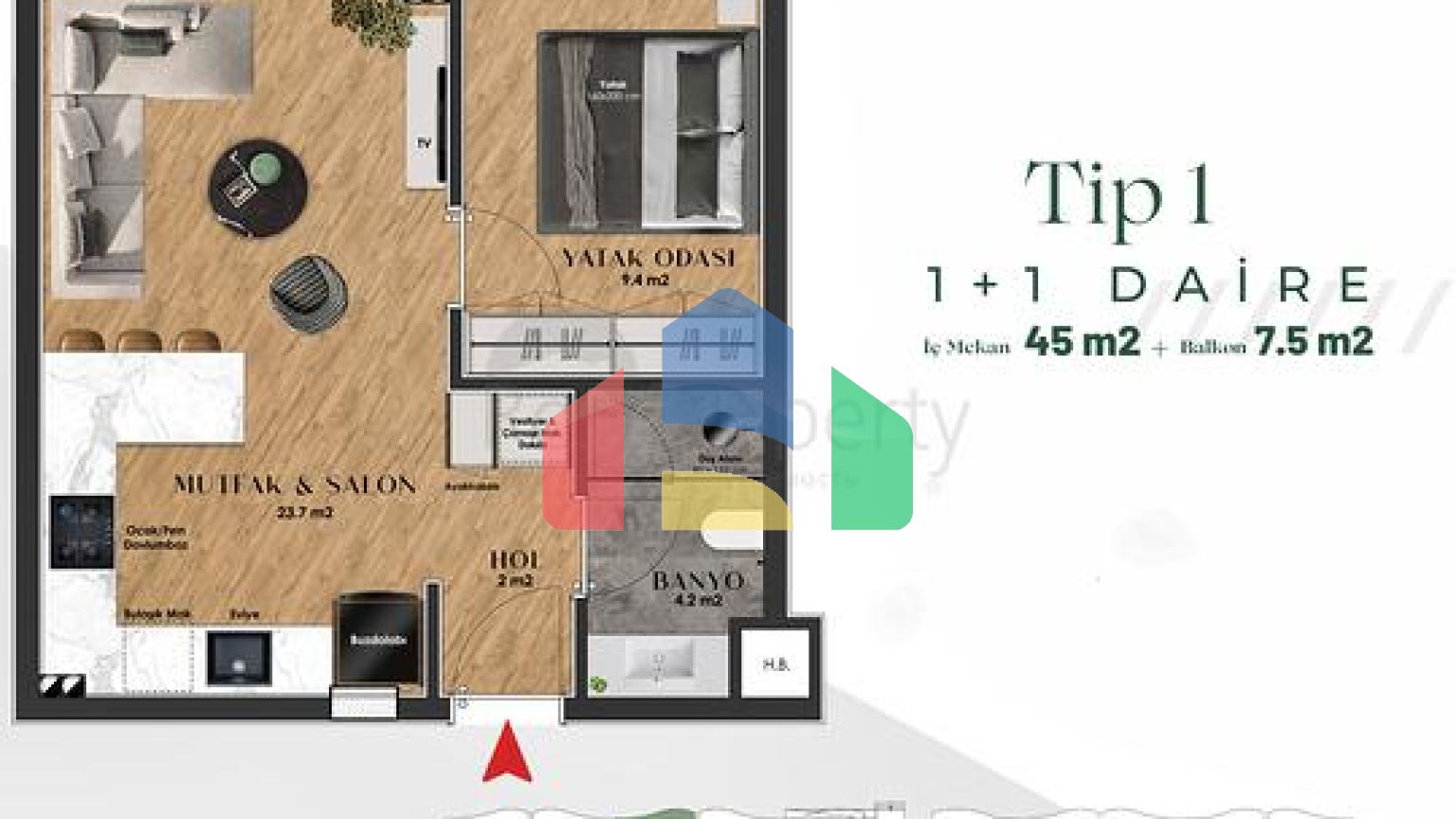 Инвестиционный проект в микрорайоне Гюзельоба - Анталия