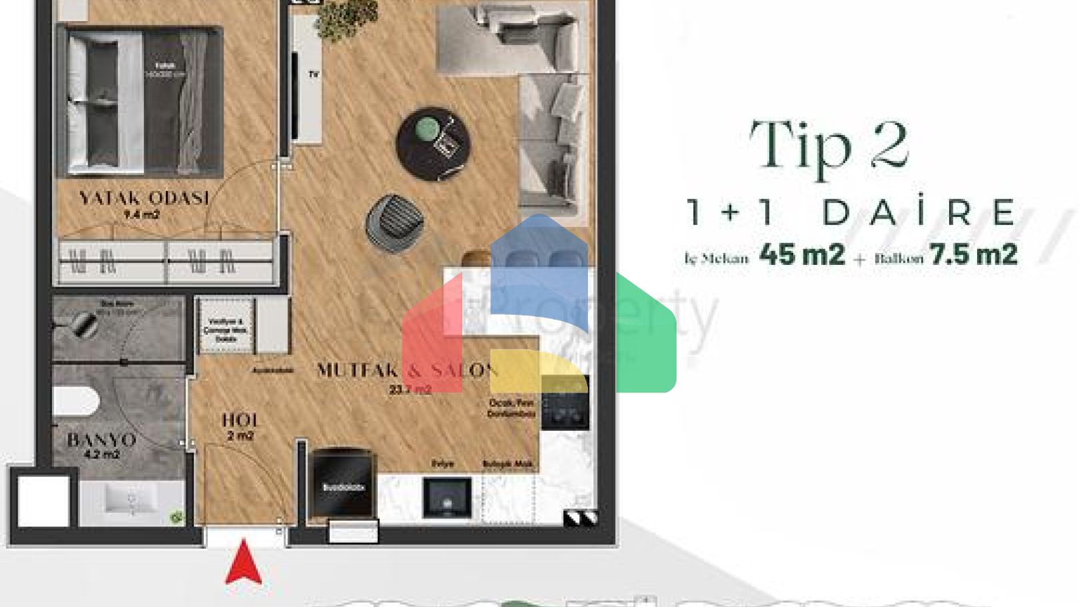 Инвестиционный проект в микрорайоне Гюзельоба - Анталия