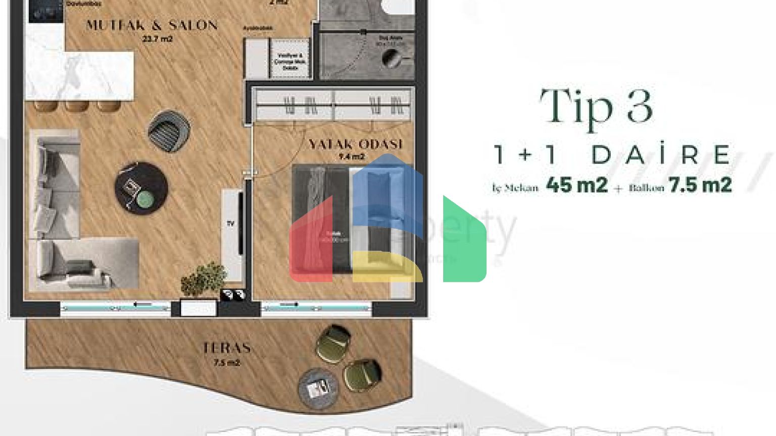 Инвестиционный проект в микрорайоне Гюзельоба - Анталия