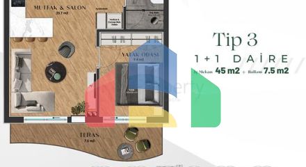 Инвестиционный проект в микрорайоне Гюзельоба - Анталия