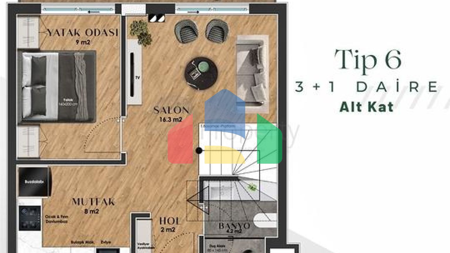 Инвестиционный проект в микрорайоне Гюзельоба - Анталия