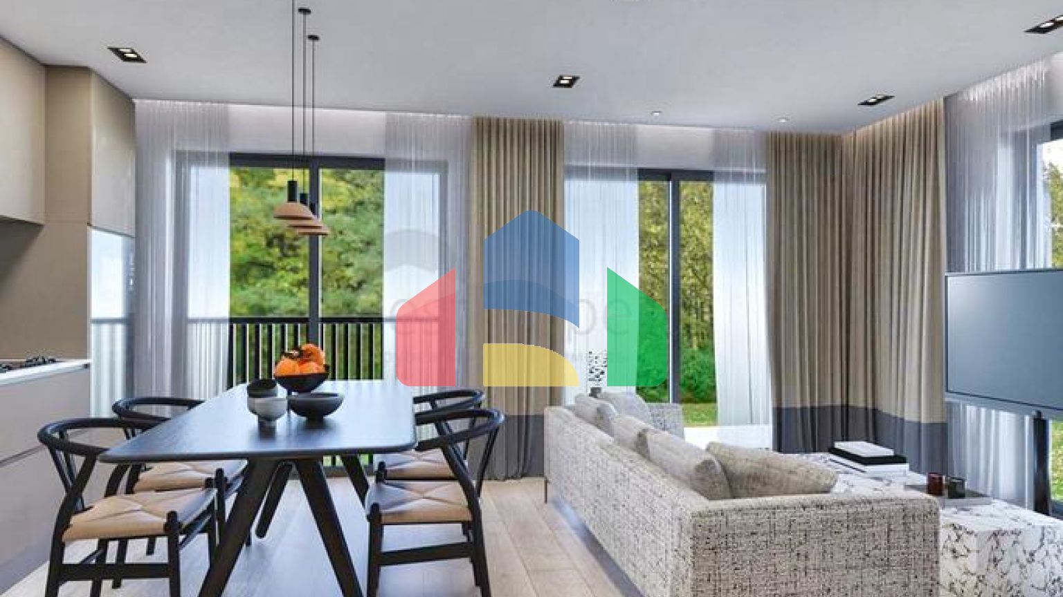 Квартири 1+1,2+1 у затишному комплексі району Лара-Анталія