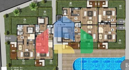 Новий житловий комплекс з багатою інфраструктурою в районі Лара