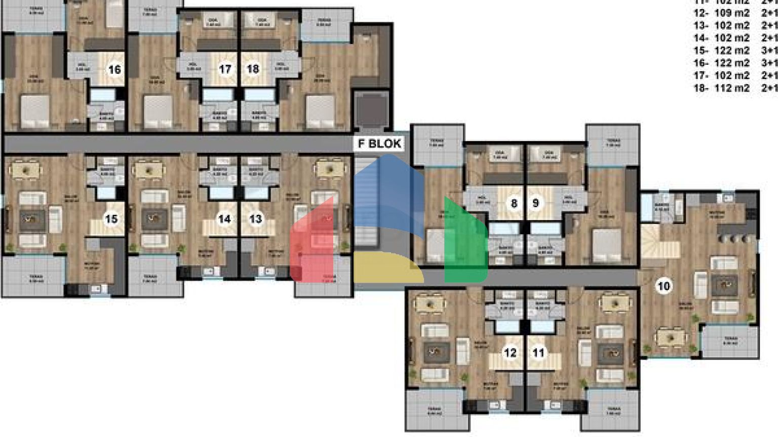 Новий житловий комплекс з багатою інфраструктурою в районі Лара