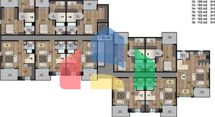 Новий житловий комплекс з багатою інфраструктурою в районі Лара