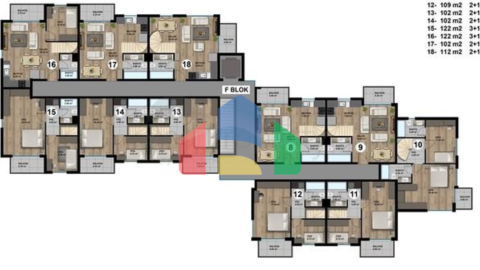 Новий житловий комплекс з багатою інфраструктурою в районі Лара