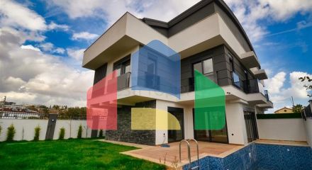 Виллы планировки 3+1 в микрорайоне Гюзельоба - Анталия