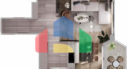 Квартири планування 2+1 , 3+1 і 4+1 дуплекс в районі Лара-Анталія