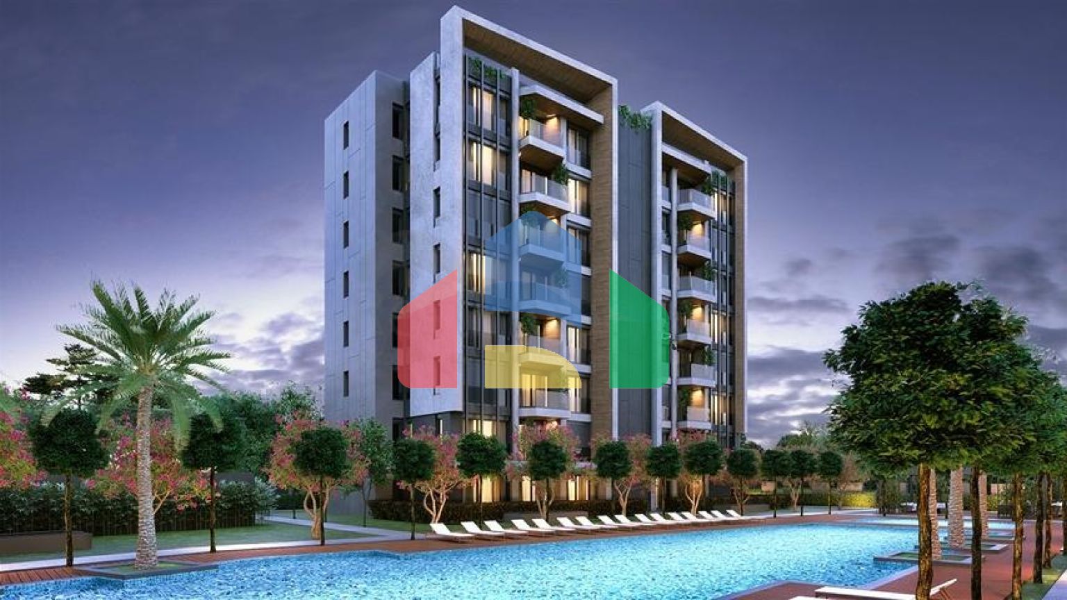 Квартири планування 2+1 , 3+1 і 4+1 дуплекс в районі Лара-Анталія