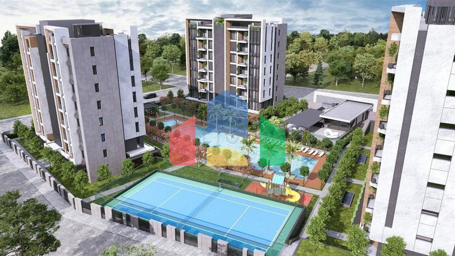 Квартири планування 2+1 , 3+1 і 4+1 дуплекс в районі Лара-Анталія