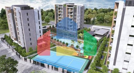 Квартири планування 2+1 , 3+1 і 4+1 дуплекс в районі Лара-Анталія