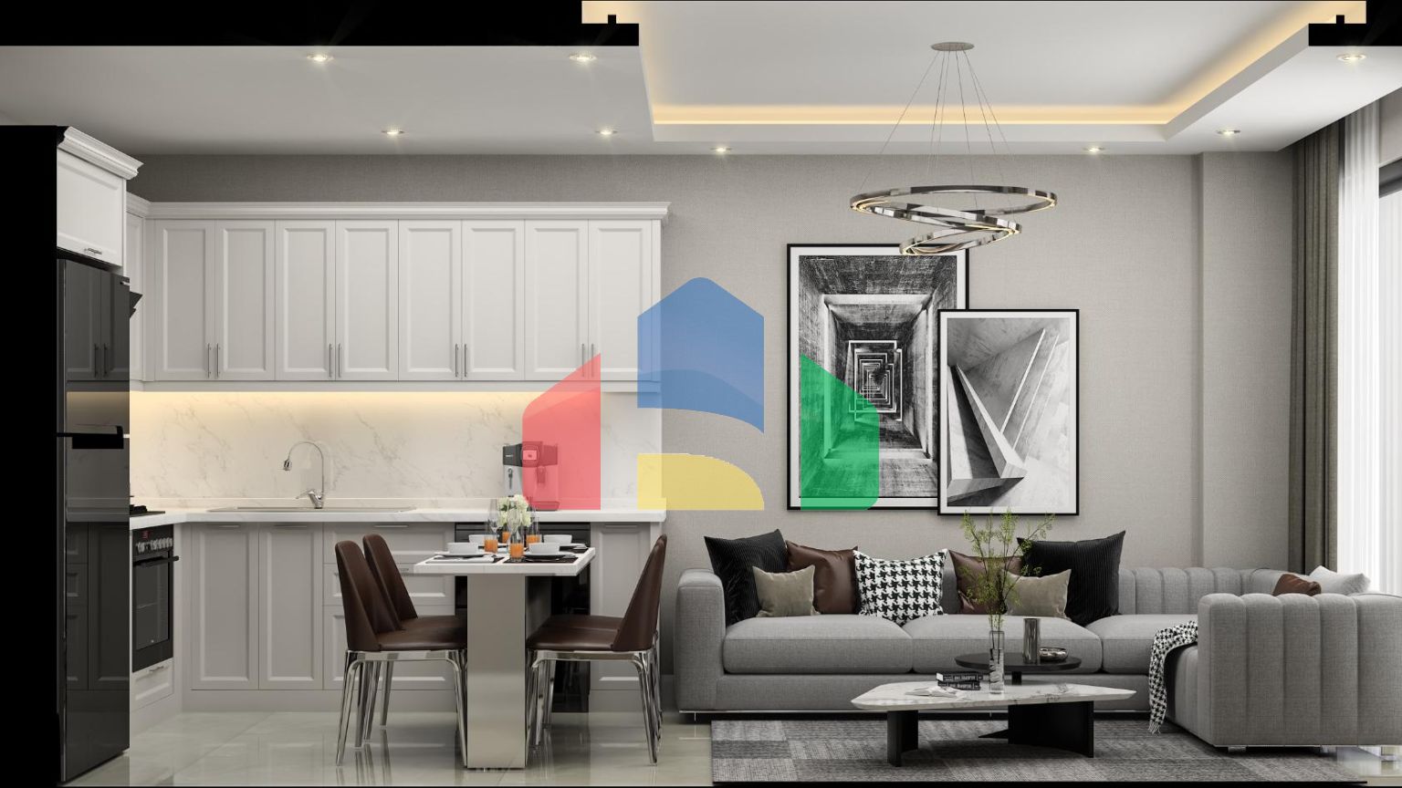 Квартиры  с 1 спальней в Авсаллар, Аланья