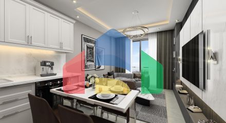 Квартиры с 1 спальней в Авсаллар, Аланья Квартиры с 1 спальней в Авсаллар, Аланья