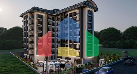 Квартиры в комплексе  Areal Residence, Авсаллар