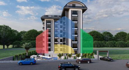 Квартиры в комплексе  Areal Residence, Авсаллар