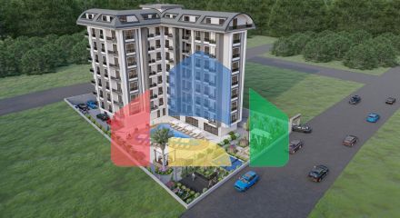 Квартиры в комплексе Areal Residence, Авсаллар Квартиры в комплексе Areal Residence, Авсаллар