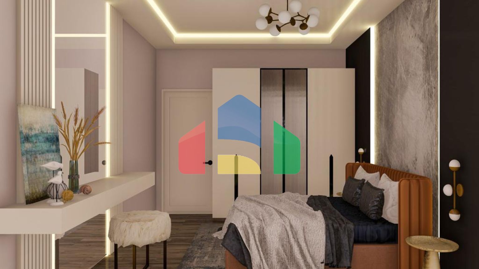 Недорогая квартира с 1 спальней в Авсаллар, Аланья