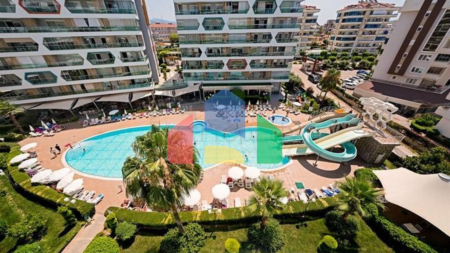 Квартира 1 + 1 в районі Авсаллар в 750 м від моря