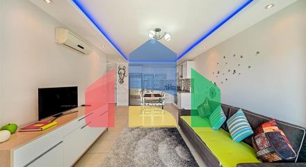 Квартира 1 + 1 в районі Авсаллар в 750 м від моря
