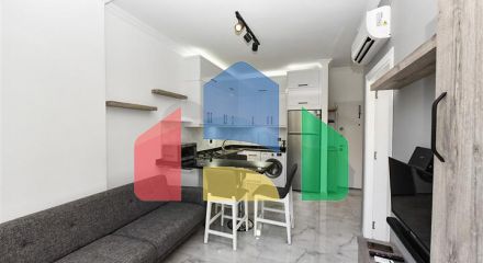 Меблированная квартира 1+1 в Авсалларе