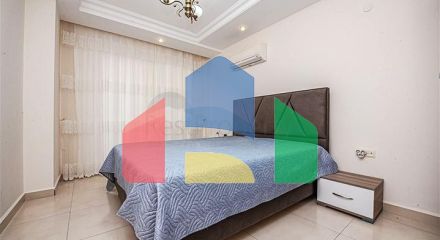 Затишна мебльована квартира з багатою інфраструктурою в мальовничому районі Авсаллар