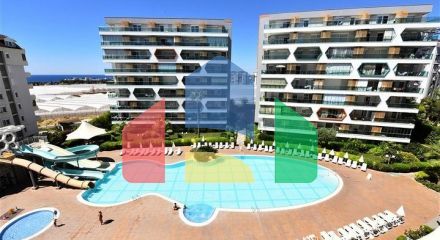 Квартира 1+1 в комплексі з готельною інфраструктурою в районі Авсаллар