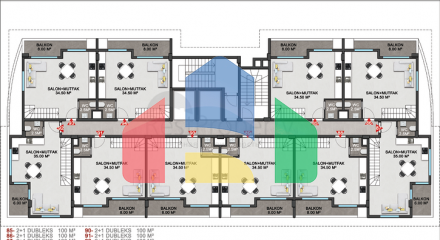 Installment properties in Alanya- Under Construction Project in Avsallar / Alanya