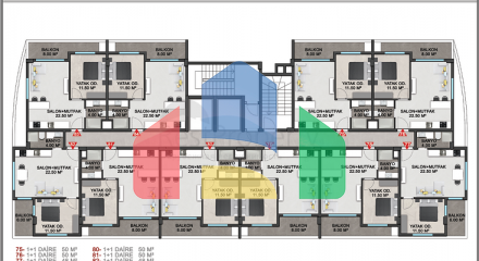 Installment properties in Alanya- Under Construction Project in Avsallar / Alanya
