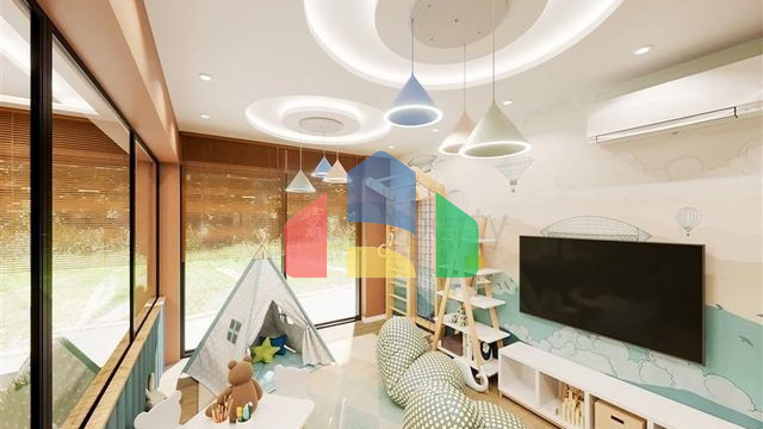 Квартира 1+1 в районе Авсаллар