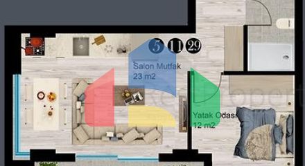 Новый инвестиционный проект в районе Авсаллар с планировками 2+1 и 1+1