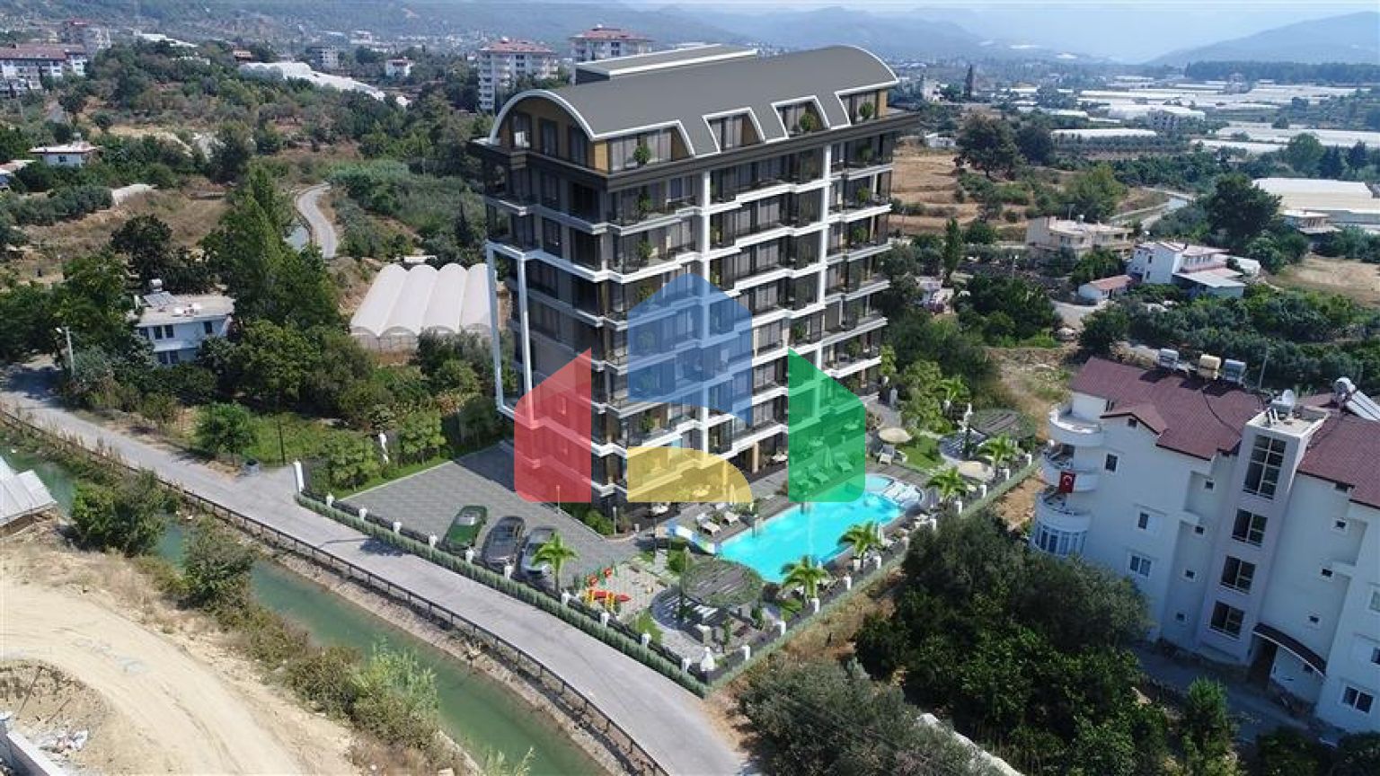 Новый инвестиционный проект в районе Авсаллар с планировками 2+1 и 1+1