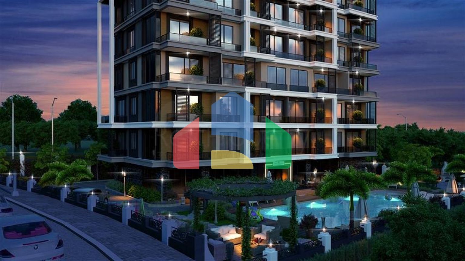 Новый инвестиционный проект в районе Авсаллар с планировками 2+1 и 1+1