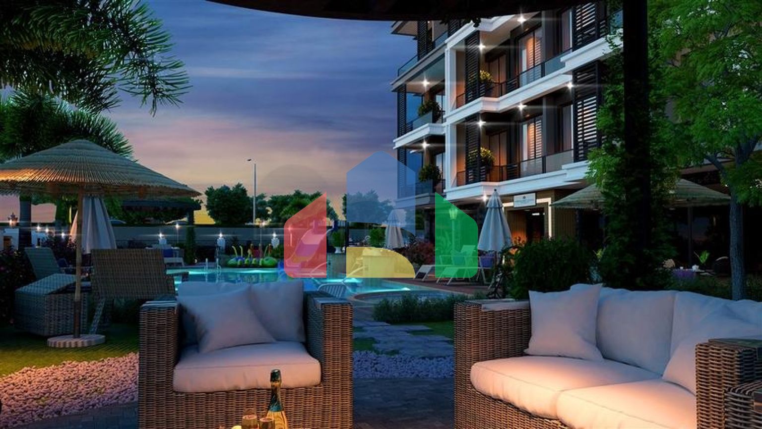 Новый инвестиционный проект в районе Авсаллар с планировками 2+1 и 1+1