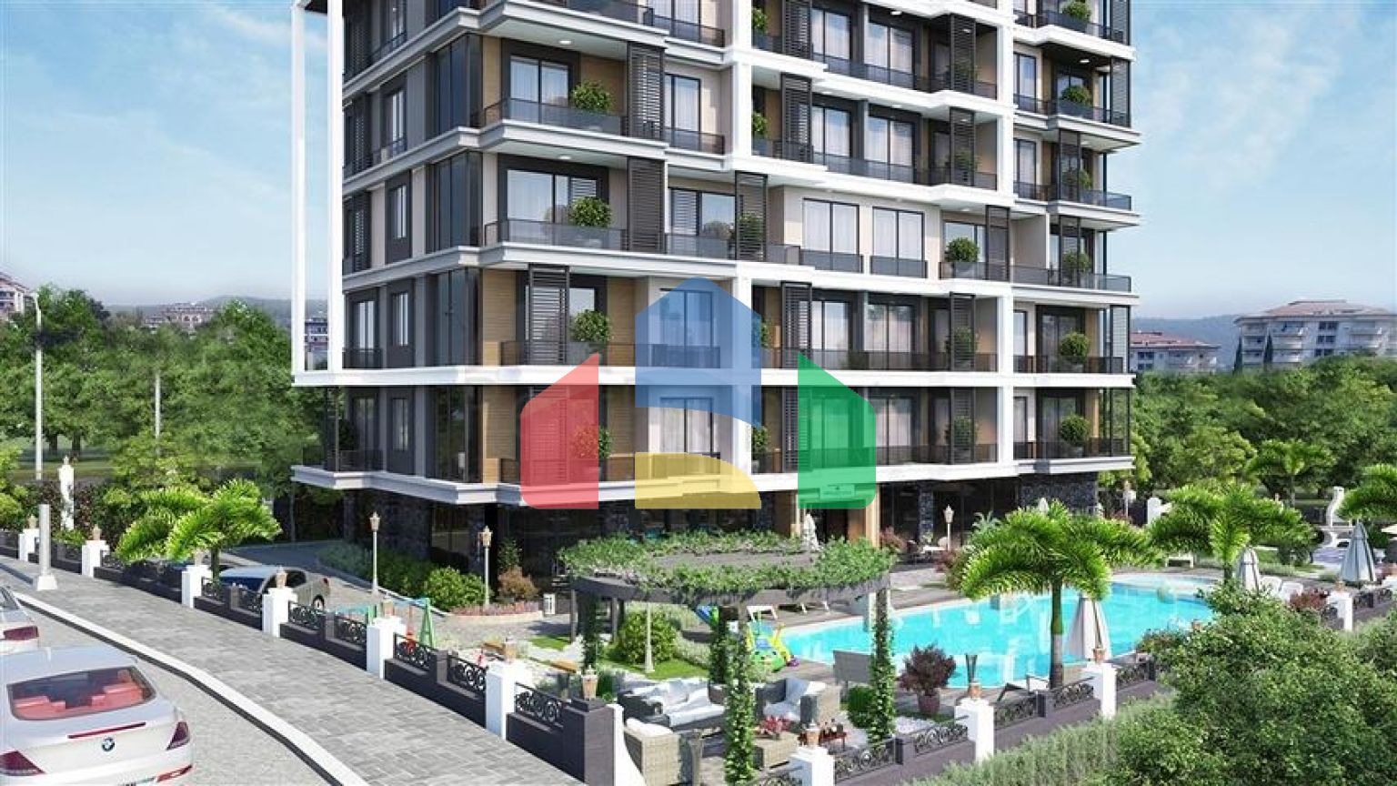 Новый инвестиционный проект в районе Авсаллар с планировками 2+1 и 1+1