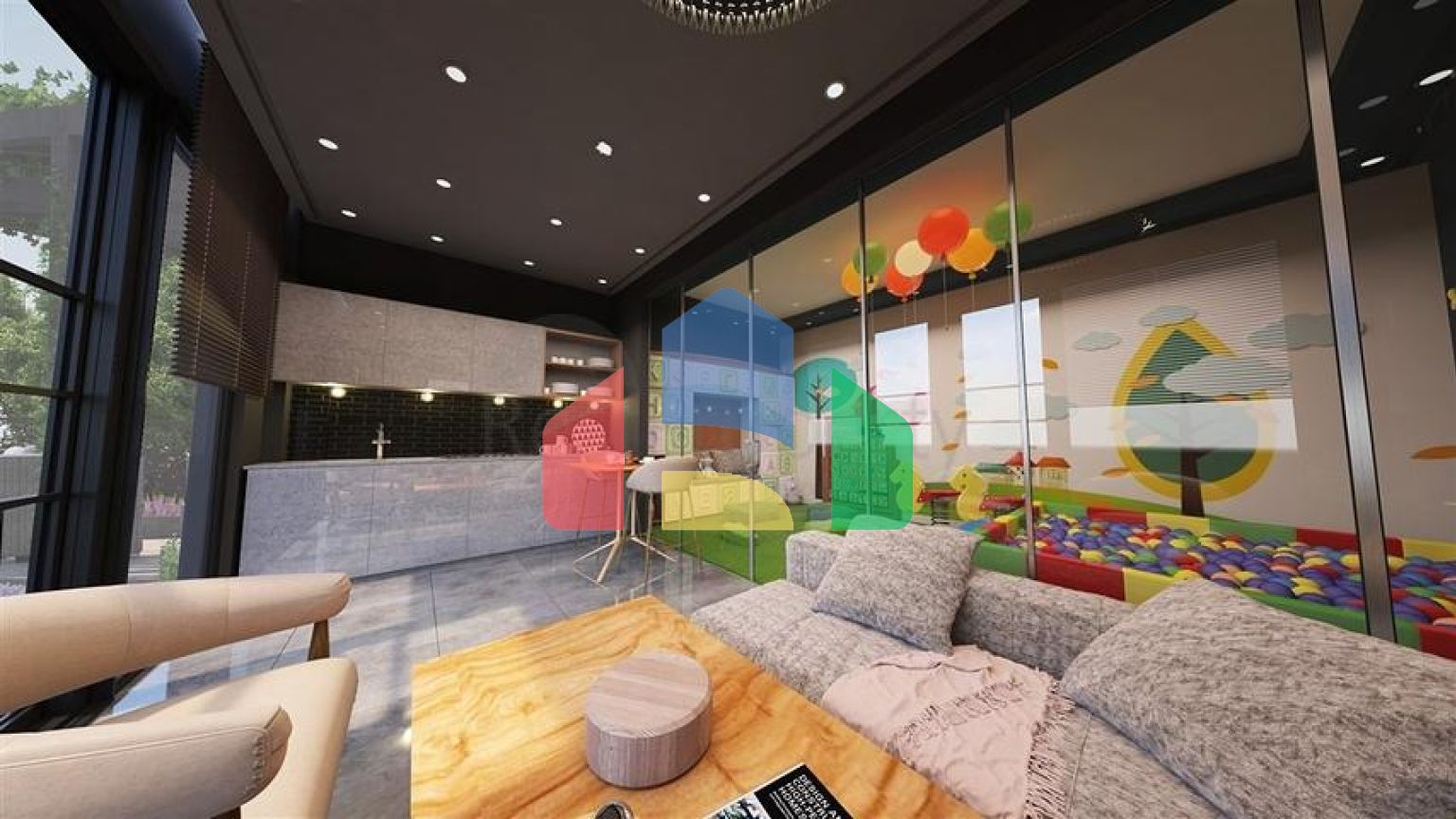 Новый инвестиционный проект в районе Авсаллар с планировками 2+1 и 1+1