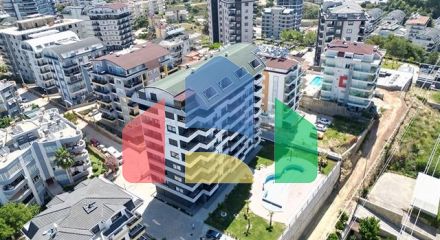 Квартира 1+1 в районе Авсаллар