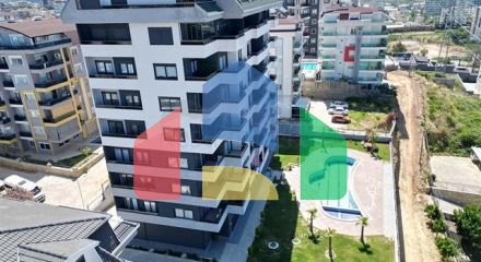 Квартира 1+1 в районе Авсаллар