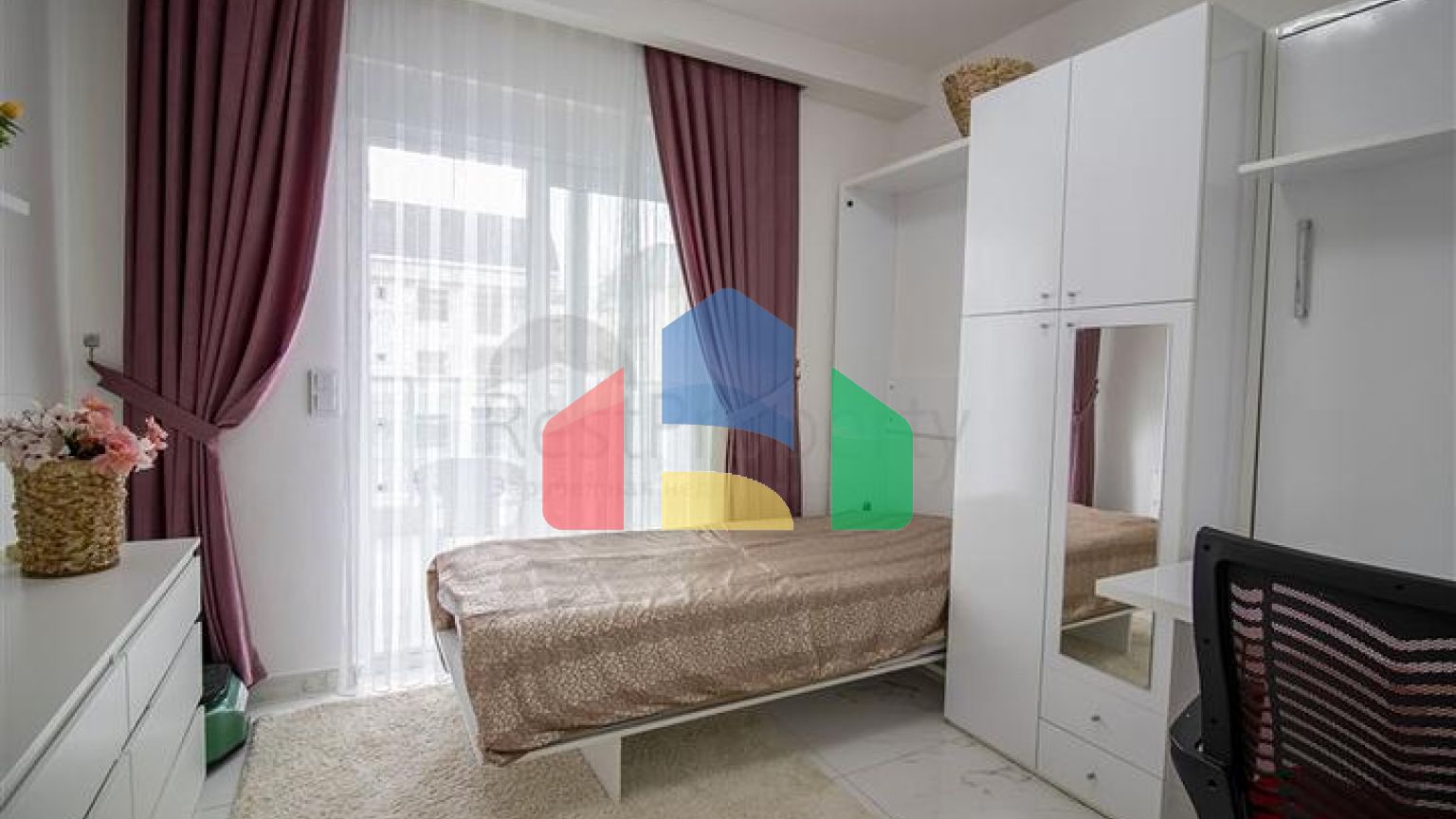 Трехкомнатная квартира в районе Авсаллар