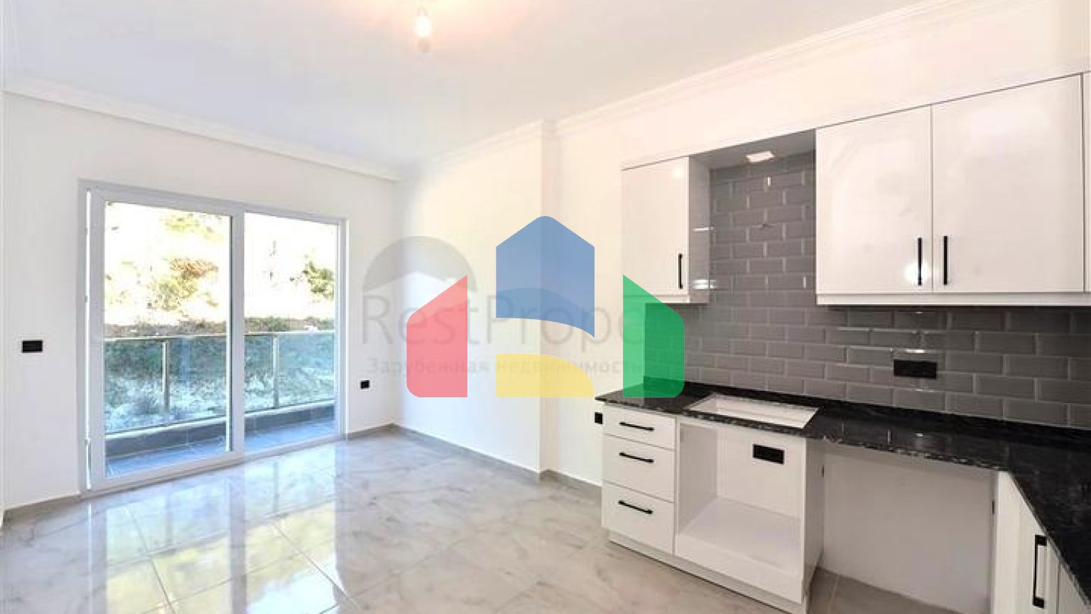 Квартира 1+1 в районе Авсаллар