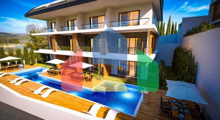 4+1 villas surrounded by pine forest in Avsallar area